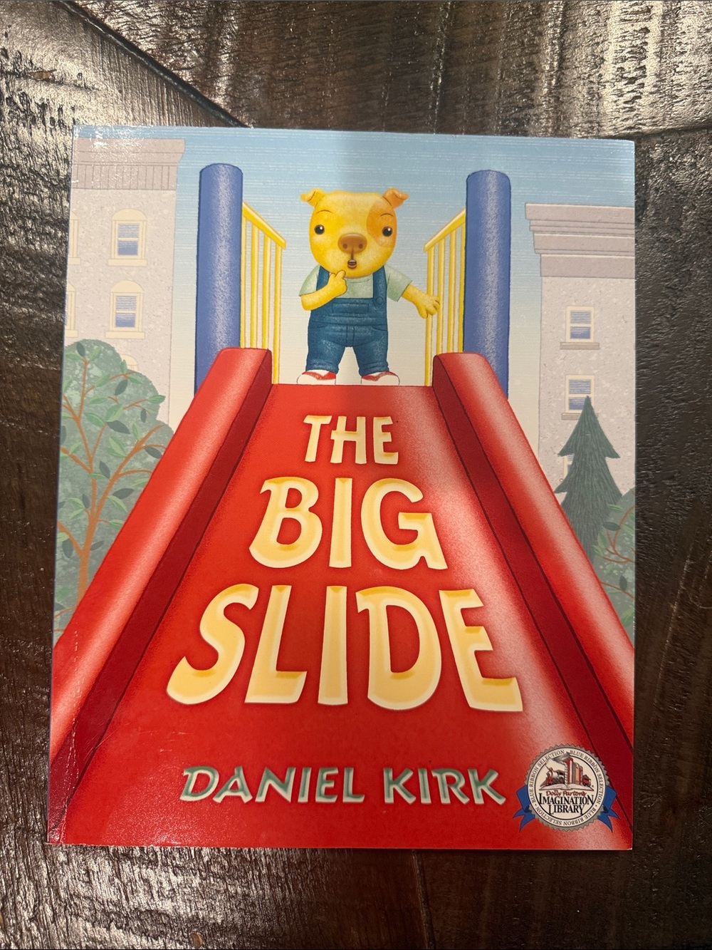 Daniel K Red Slide Picture Book- dolly Parton’s imagination library